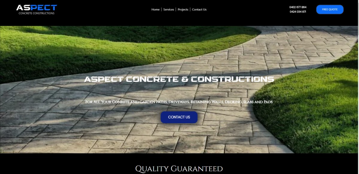aspect concrete constructions
